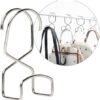 Metal Purse Hanger Closet Set of 4 - Anti-Fall Heavy Duty Bag Organizer Hooks for Handbags, Backpacks & Totes, image 2