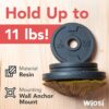 Wiosi 5-Piece Turkey Gill Mushroom Floating Shelves image 7