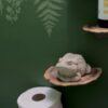 Wiosi 5-Piece Turkey Gill Mushroom Floating Shelves image 12
