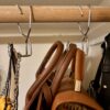 Metal Purse Hanger Closet Set of 4 - Anti-Fall Heavy Duty Bag Organizer Hooks for Handbags, Backpacks & Totes, image 16